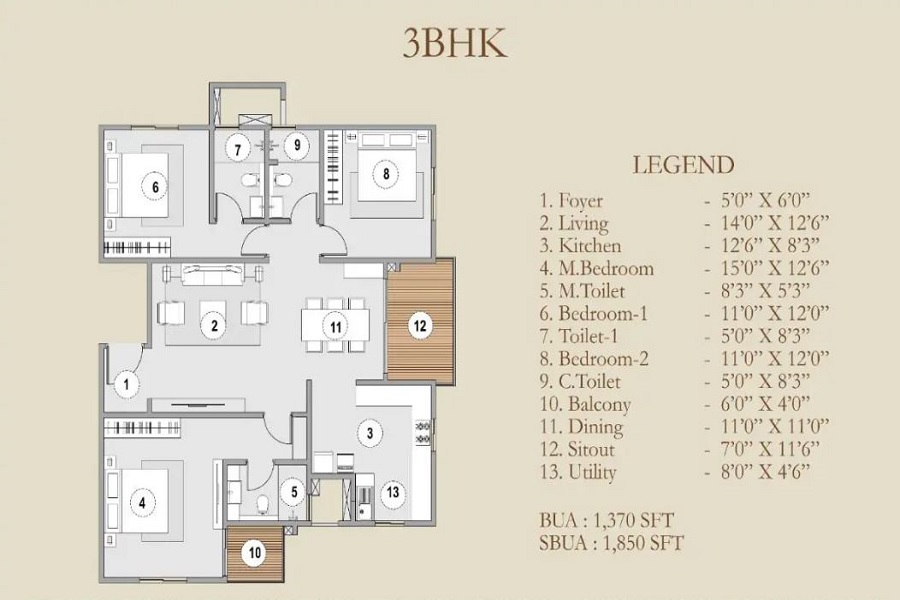 Typecal Floor Plan